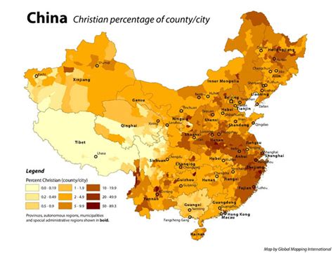 how many christians are there in china 2024